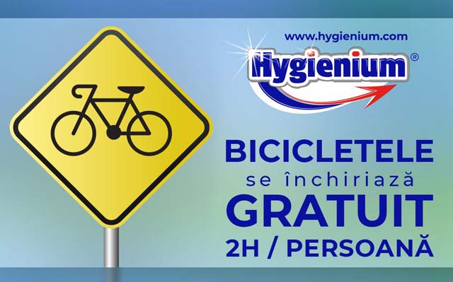 Hygienium Bike Galați - biciclete care pot fi utilizate gratuit de adulți și copii